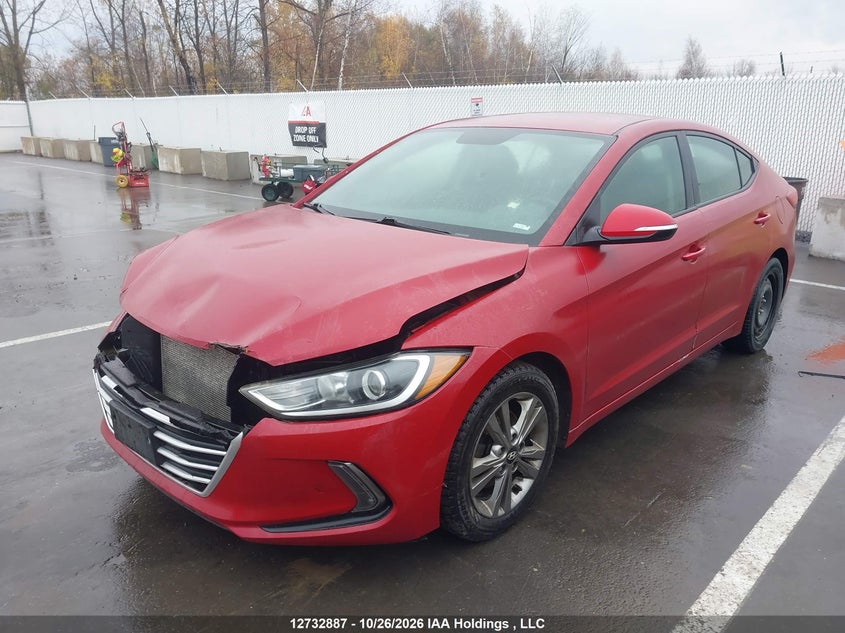 Vin: kmhd84lf6hu113226, lot: 3140852, hyundai elantra se/value/limited 20172