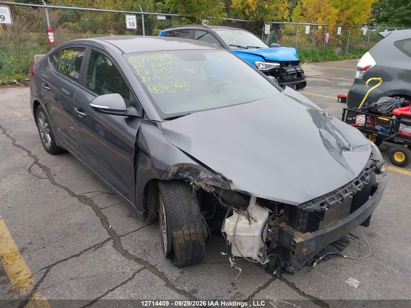 Vin: kmhd84lf1ju715750, lot: 3140893, hyundai elantra gl 2018 img_1