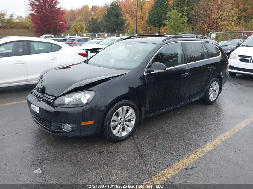 2013 Volkswagen Golf 2.0 Tdi Comfortline/2.0 Tdi Highline, Front, IAAI, VIN 3VWPL7AJ1DM675989 — photo 2