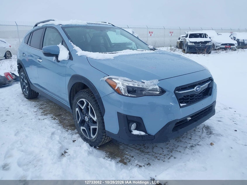 2018 Subaru Crosstrek Limited, Rear, IAAI, VIN JF2GTAMC7JH332831