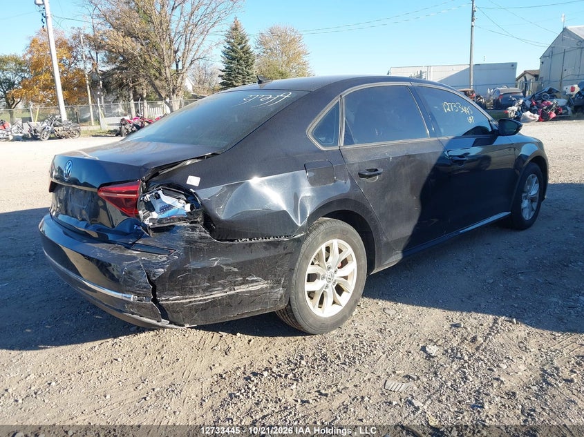 Vin: 1vwaa7a31jc024534, lot: 3141432, volkswagen passat 2.0 tsi trendline+ 20184