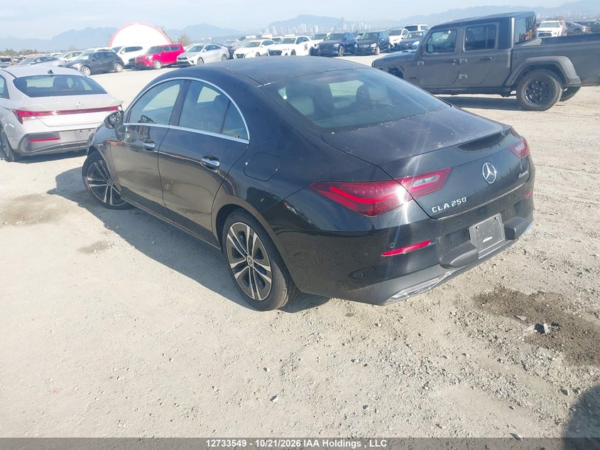 Vin: w1k5j4hb0tn584610, lot: 3141536, mercedes-benz cla 250 4matic 20263