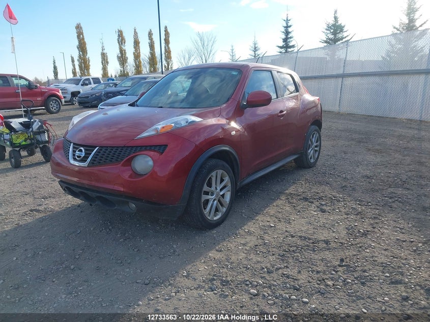 2011 Nissan Juke S/Sv/Sl, Rear, IAAI, VIN JN8AF5MV1BT014629 — photo 2