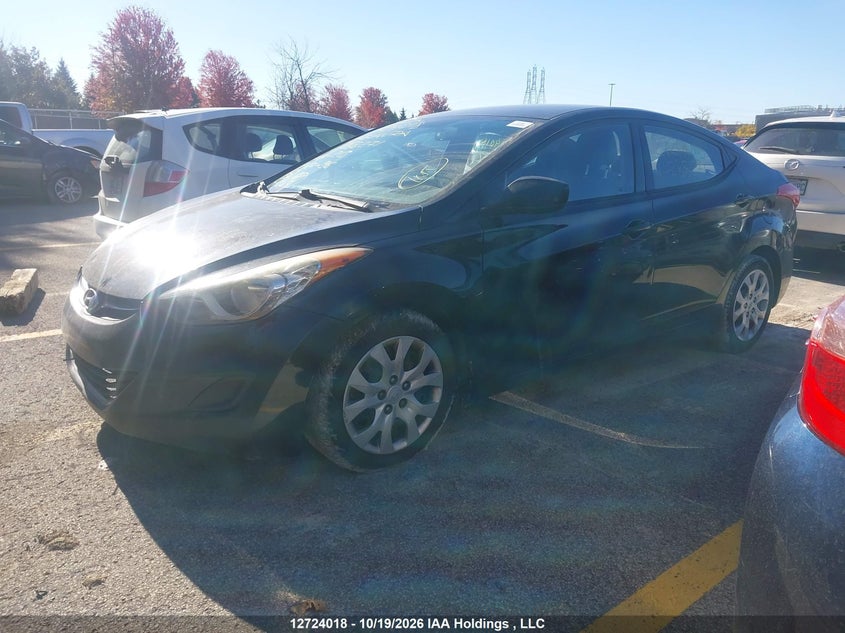 Vin: 5npdh4ae4dh288271, lot: 3141765, hyundai elantra gl 20132
