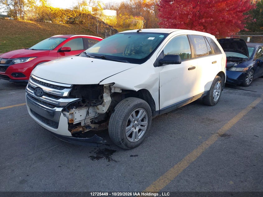 2012 Ford Edge Se, Front, IAAI, VIN 2FMDK3GCXCBA50996 — photo 2