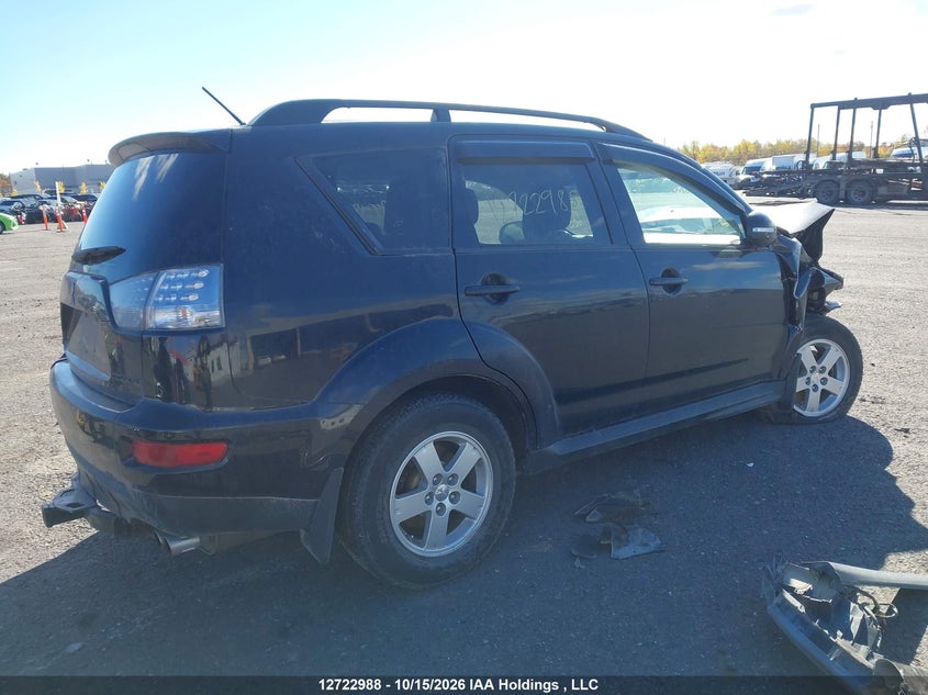 Vin: ja4jt3ax4du607150, lot: 3141786, mitsubishi outlander ls 20134