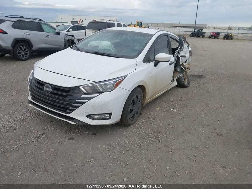 2025 Nissan Versa S Fwd Cvt, Left Side, IAAI, VIN 3N1CN8DV8SL873376 — photo 2