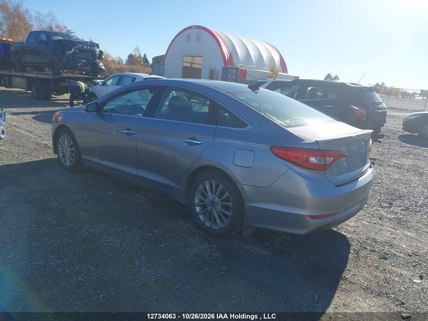 Vin: 5npe34af1fh239513, lot: 3142161, hyundai sonata limited 20153