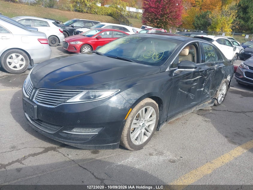 2013 Lincoln Mkz, Left Side, IAAI, VIN 3LN6L2G95DR816303 — photo 2