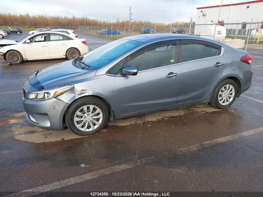 Vin: 3kpfl4a8xhe120601, lot: 3142473, kia forte ex 20172