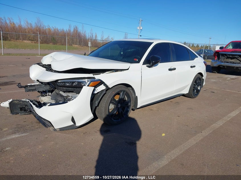 Vin: 2hgfe1e58th080476, lot: 3142702, honda civic si si 20262