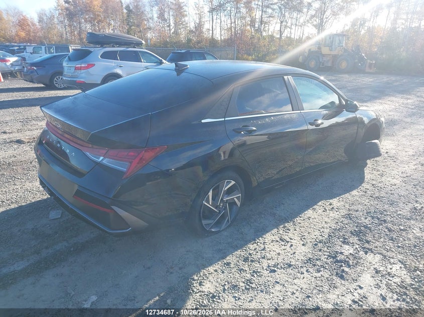 Vin: kmhln4dg6su915102, lot: 3142830, hyundai elantra luxury 20254