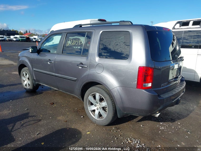 Vin: 5fnyf4h97fb503367, lot: 3143077, honda pilot touring 20153