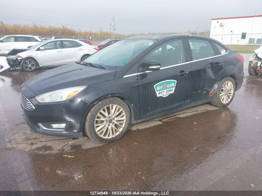 Vin: 1fadp3j26hl233640, lot: 3143119, ford focus titanium 20172