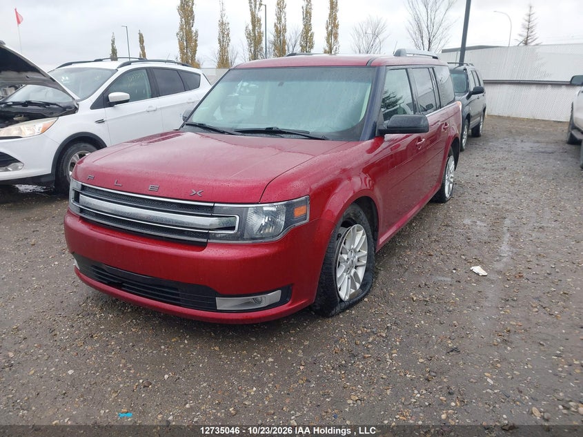 Vin: 2fmhk6c80ebd32605, lot: 3143221, ford flex sel 20142