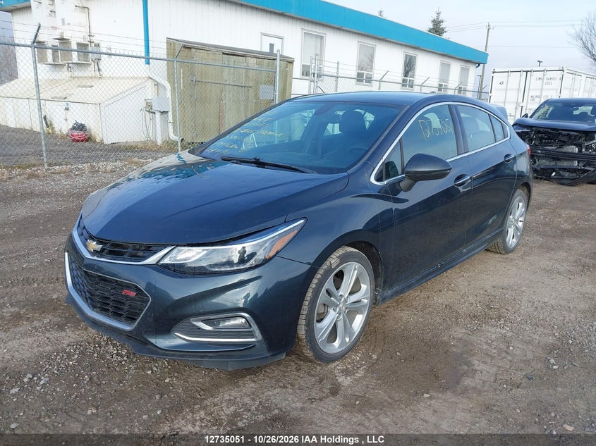 Vin: 3g1bf6sm2js586097, lot: 3143226, chevrolet cruze premier 20182