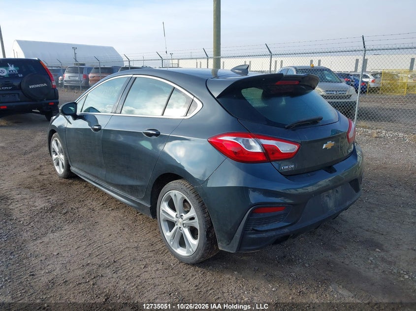 Vin: 3g1bf6sm2js586097, lot: 3143226, chevrolet cruze premier 20183