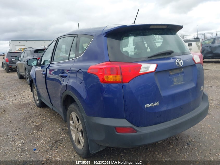 Vin: 2t3bfrev3fw258727, lot: 3143233, toyota rav4 le 20153