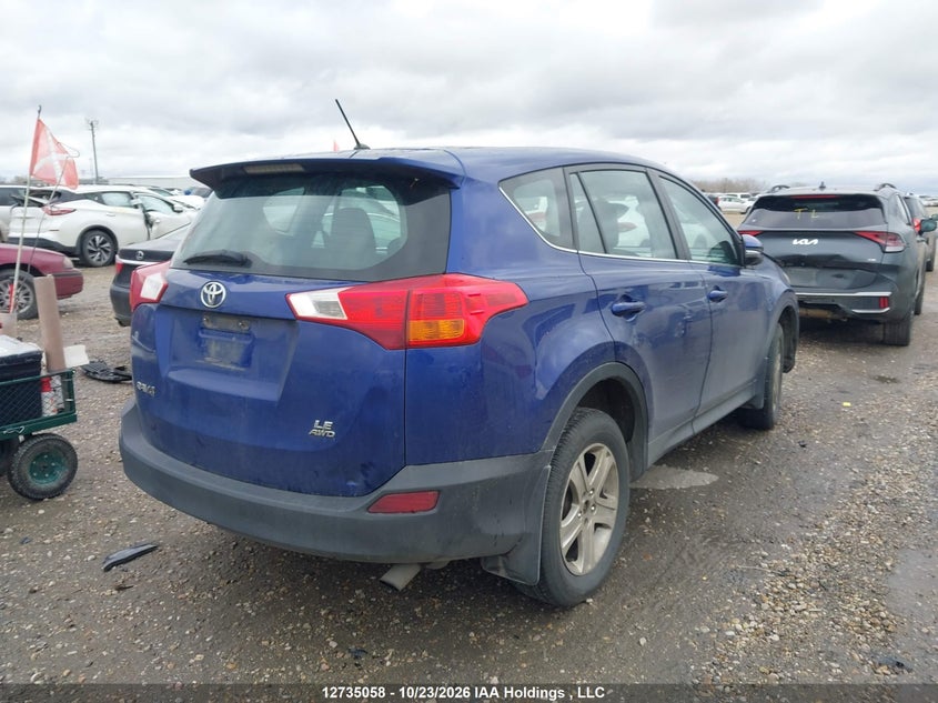 Vin: 2t3bfrev3fw258727, lot: 3143233, toyota rav4 le 20154