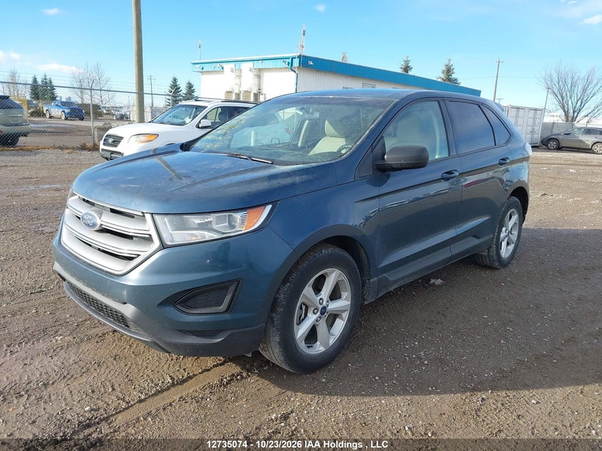 Vin: 2fmpk4g92gbc46329, lot: 3143249, ford edge se 20162