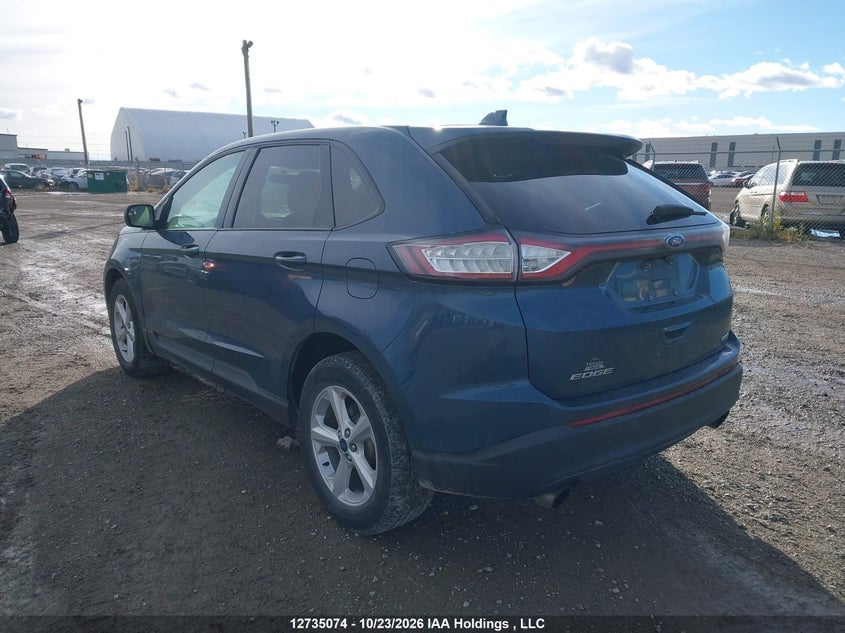 Vin: 2fmpk4g92gbc46329, lot: 3143249, ford edge se 20163