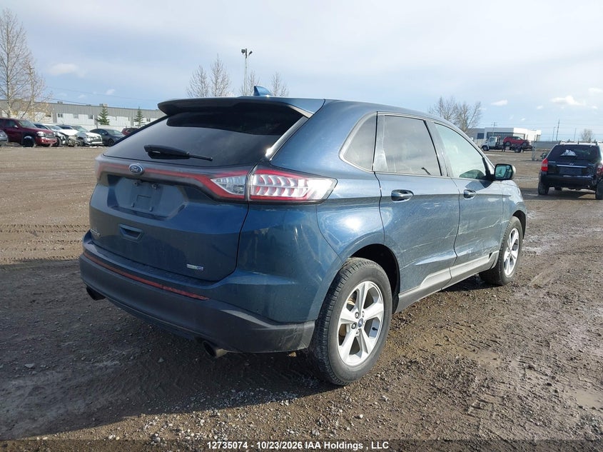 Vin: 2fmpk4g92gbc46329, lot: 3143249, ford edge se 20164