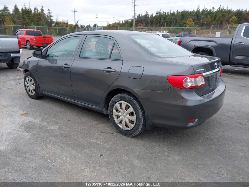 Vin: 2t1bu4ee0cc850729, lot: 3143291, toyota corolla s/le 20123
