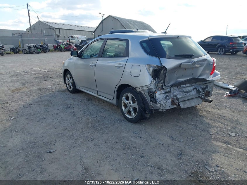 Vin: 2t1ku4ee8cc779652, lot: 3143300, toyota matrix 20123