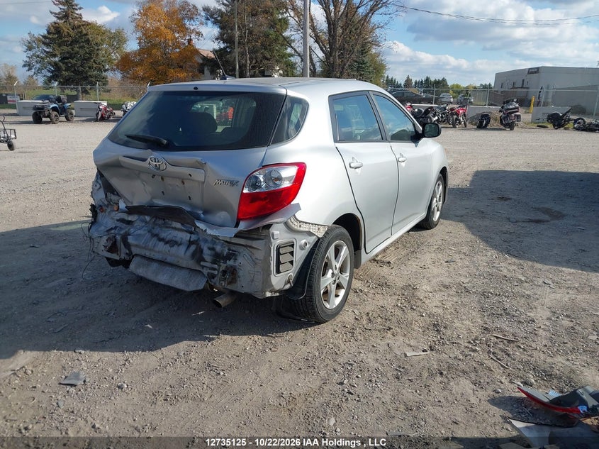 Vin: 2t1ku4ee8cc779652, lot: 3143300, toyota matrix 20124