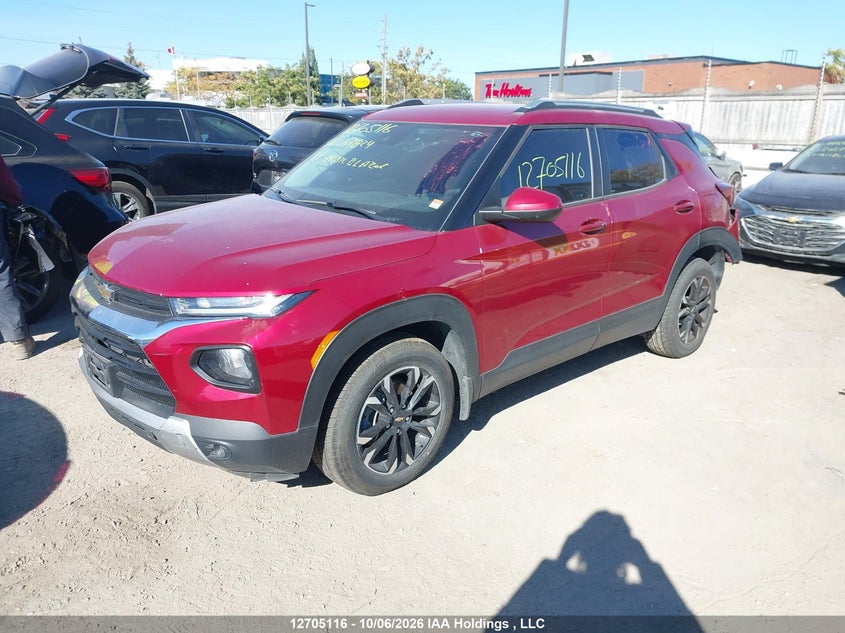 Vin: kl79mpsl1mb067824, lot: 3143370, chevrolet trailblazer lt 20212