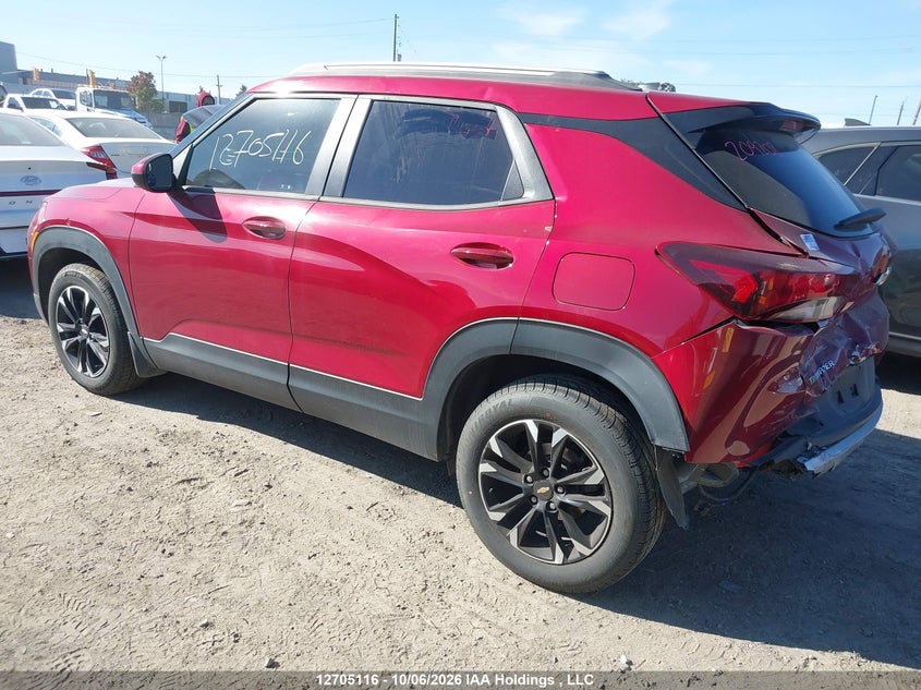 Vin: kl79mpsl1mb067824, lot: 3143370, chevrolet trailblazer lt 20213