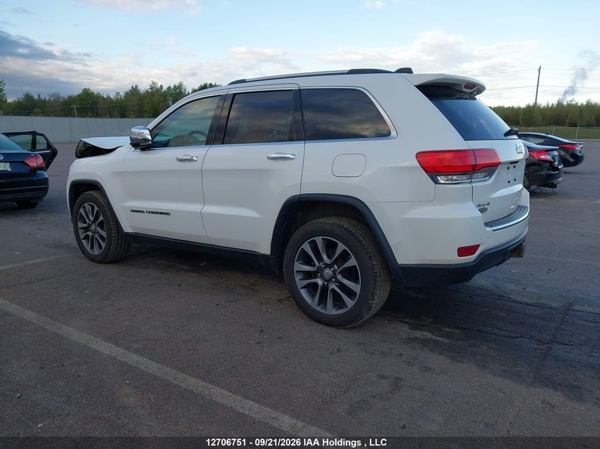 Vin: 1c4rjfbg4jc510322, lot: 3143376, jeep grand cherokee limited 20183