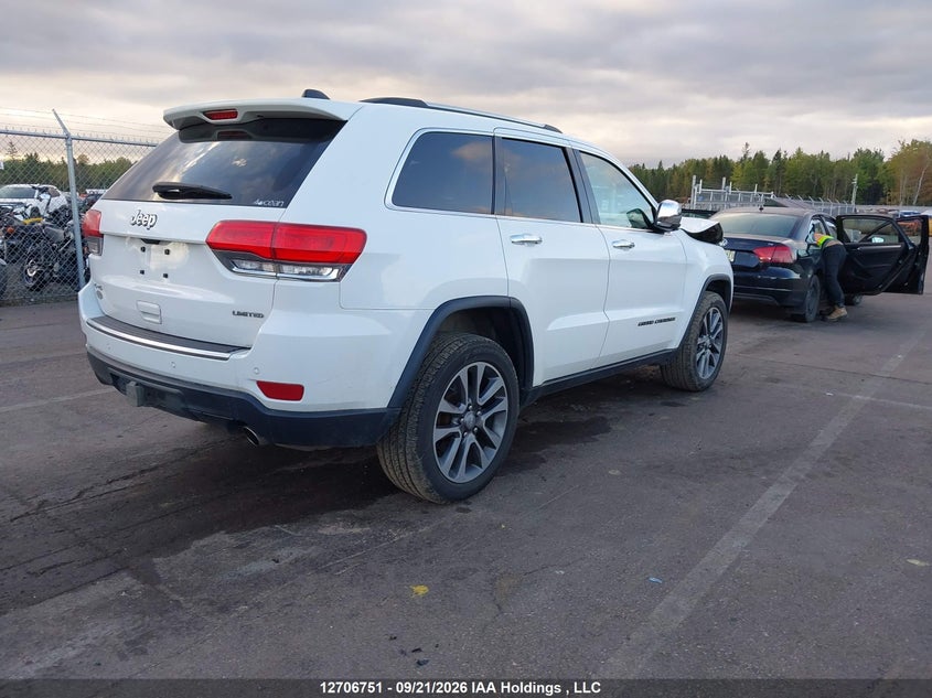 Vin: 1c4rjfbg4jc510322, lot: 3143376, jeep grand cherokee limited 20184