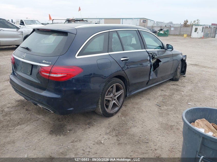 Vin: wddwh4kb0jf624443, lot: 3143381, mercedes-benz c-class c 300 20184