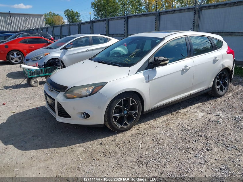 Vin: 1fahp3n23cl208330, lot: 3143385, ford focus titanium 20122