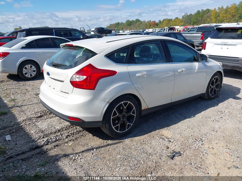 Vin: 1fahp3n23cl208330, lot: 3143385, ford focus titanium 20124
