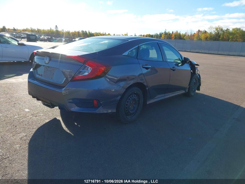 Vin: 2hgfc2f86kh016083, lot: 3143411, honda civic sport 20194