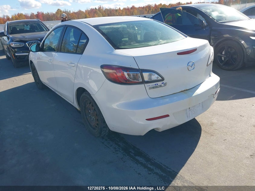 Vin: jm1bl1uf4c1509768, lot: 3143419, mazda mazda3 gx 20123