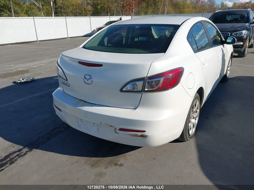 Vin: jm1bl1uf4c1509768, lot: 3143419, mazda mazda3 gx 20124