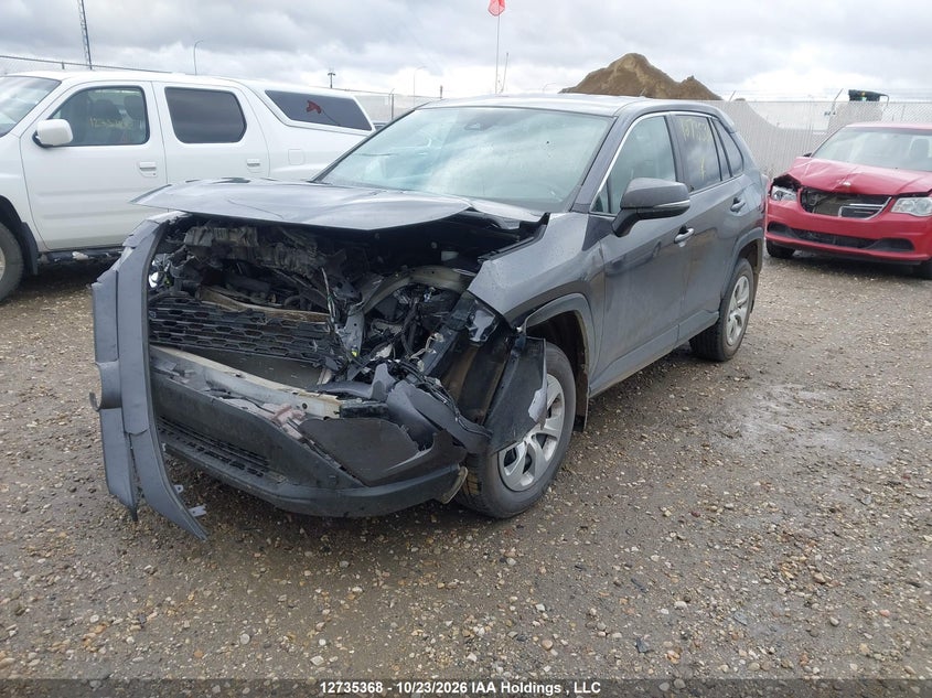 Vin: 2t3b1rfv3pc342255, lot: 3143609, toyota rav4 le 20232