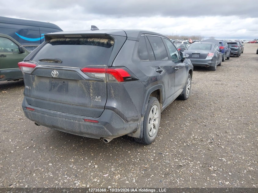 Vin: 2t3b1rfv3pc342255, lot: 3143609, toyota rav4 le 20234