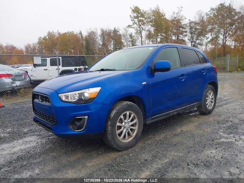2015 Mitsubishi Rvr Se, Удар спереди, IAAI, VIN 4A4AJ3AU9FE601514 — фото 2