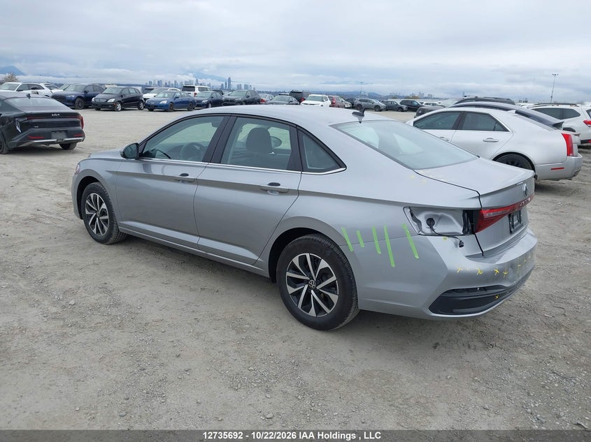 Vin: 3vwcw7buxtm074769, lot: 3143939, volkswagen jetta trendline 20263