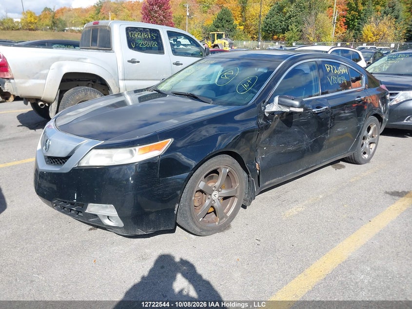 2010 Acura Tl, Левый бок, IAAI, VIN 19UUA9F53AA801024 — фото 2