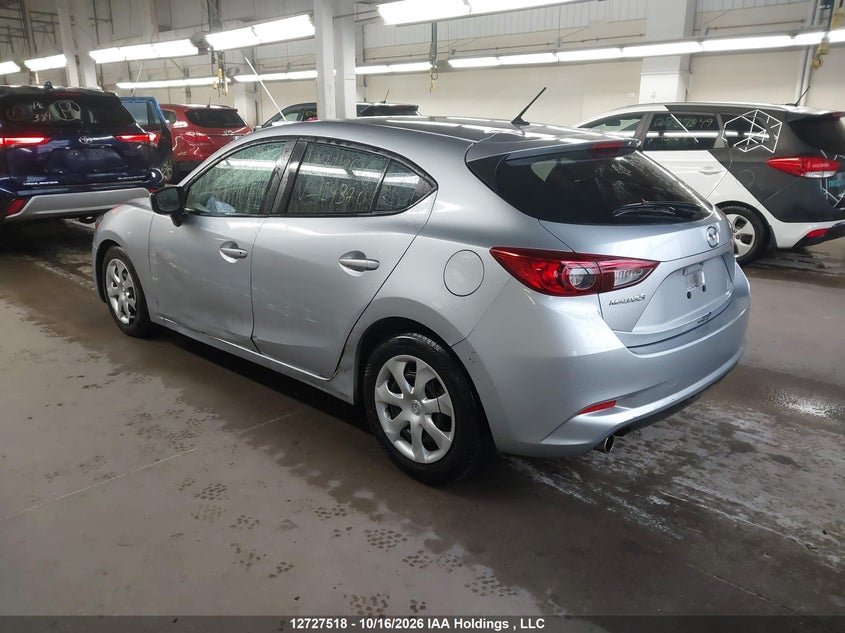 Vin: 3mzbn1k74hm124370, lot: 3144144, mazda mazda3 gx 20173