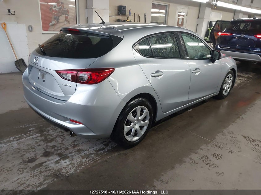 Vin: 3mzbn1k74hm124370, lot: 3144144, mazda mazda3 gx 20174