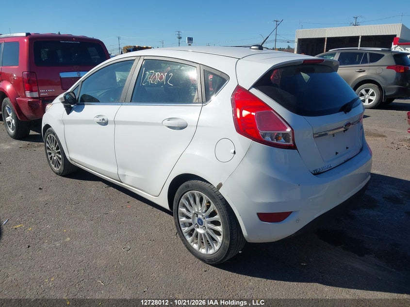 Vin: 3fadp4fj1fm127825, lot: 3144330, ford fiesta titanium 20153