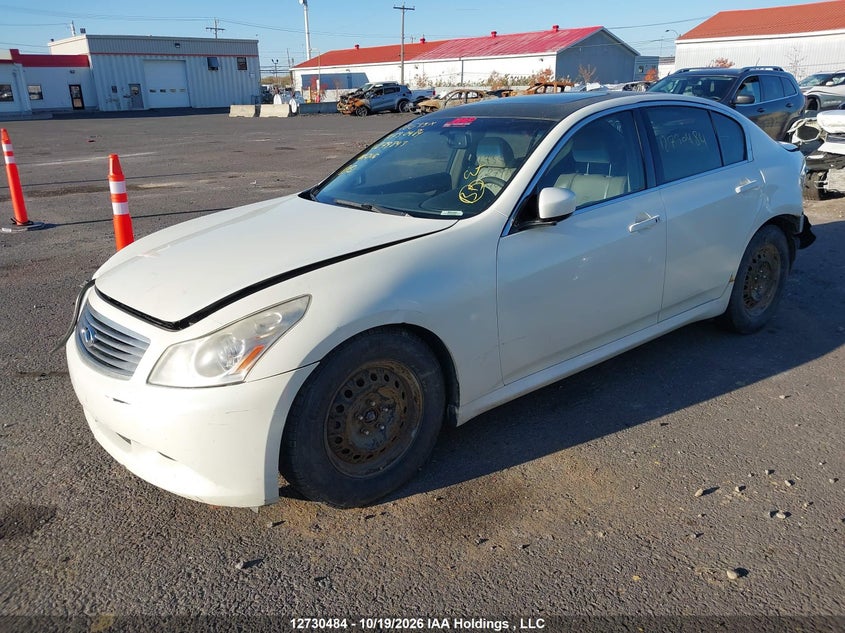 2008 Infiniti G35X, Left Rear, IAAI, VIN JNKBV61F28M279843 — photo 2