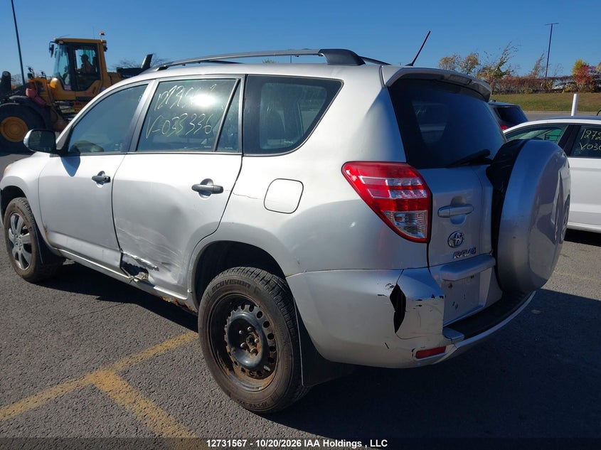 Vin: 2t3bf4dv7aw033336, lot: 3144417, toyota rav4 20103