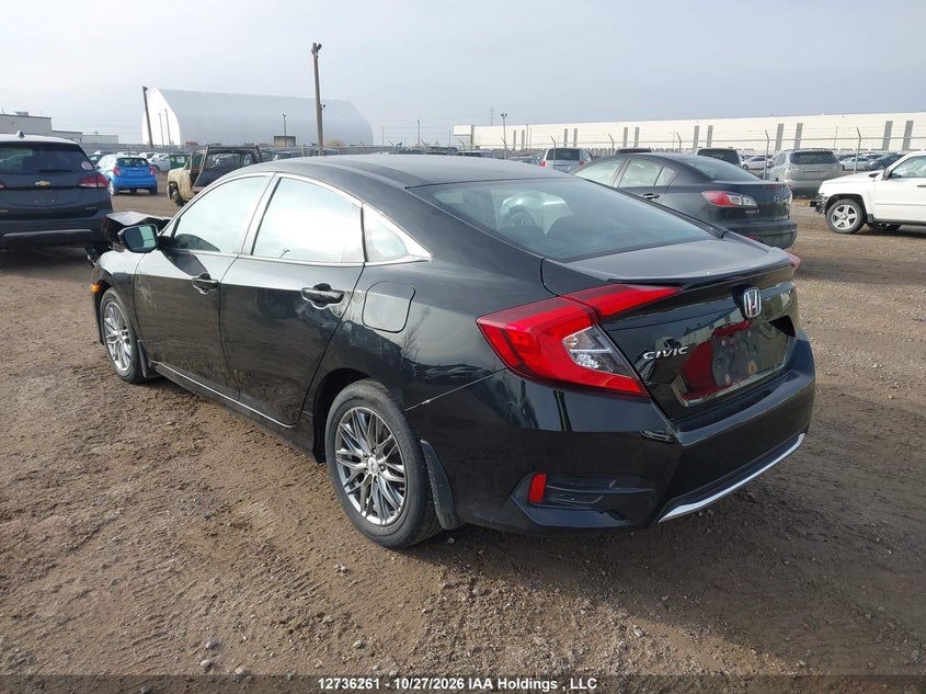 Vin: 2hgfc2e50kh012201, lot: 3144560, honda civic lx 20193